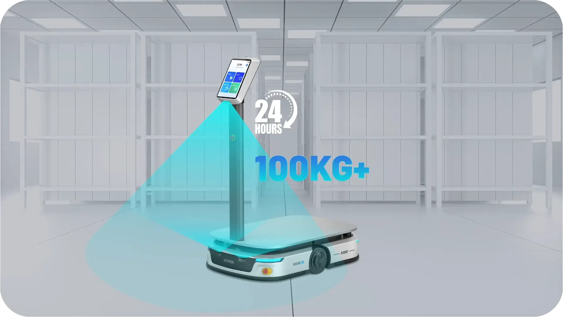 Velix Move transportrobot med lastekapasitet på over 100 kg